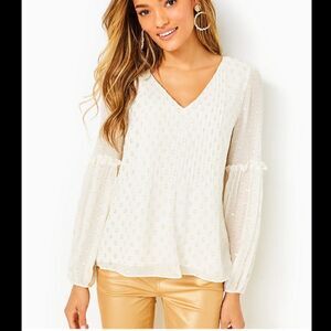 NWT Lilly Pulitzer Cleme Top